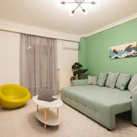 Stylish W Jacuzzi, 5 Min To White Tower Thessaloniki